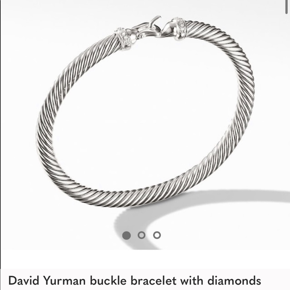 David Yurman buckle bracelet